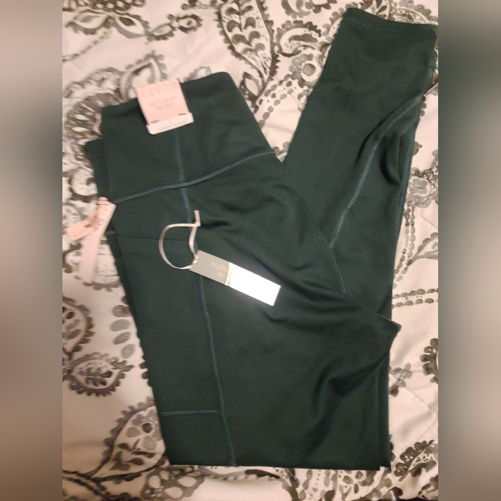 Victoria's Secret Dark Green Leggings